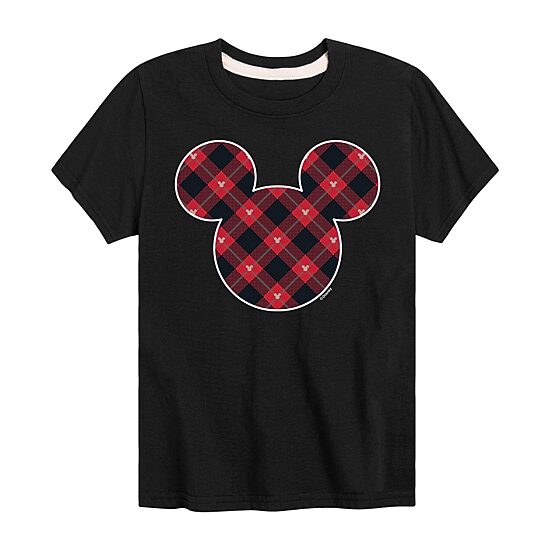 Disney Collection Boys Crew Neck Short Sleeve Regular Fit Mickey and Friends Mickey Mouse Graphic T-Shirt