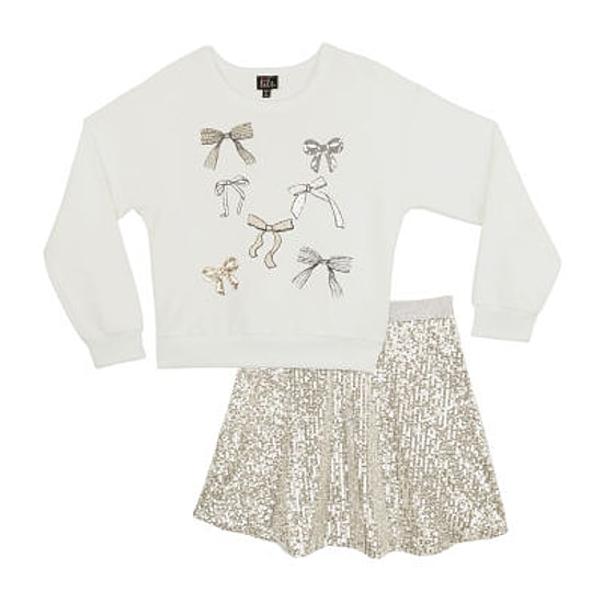 Lilt Big Kid Girls 2-pc. Skirt Set