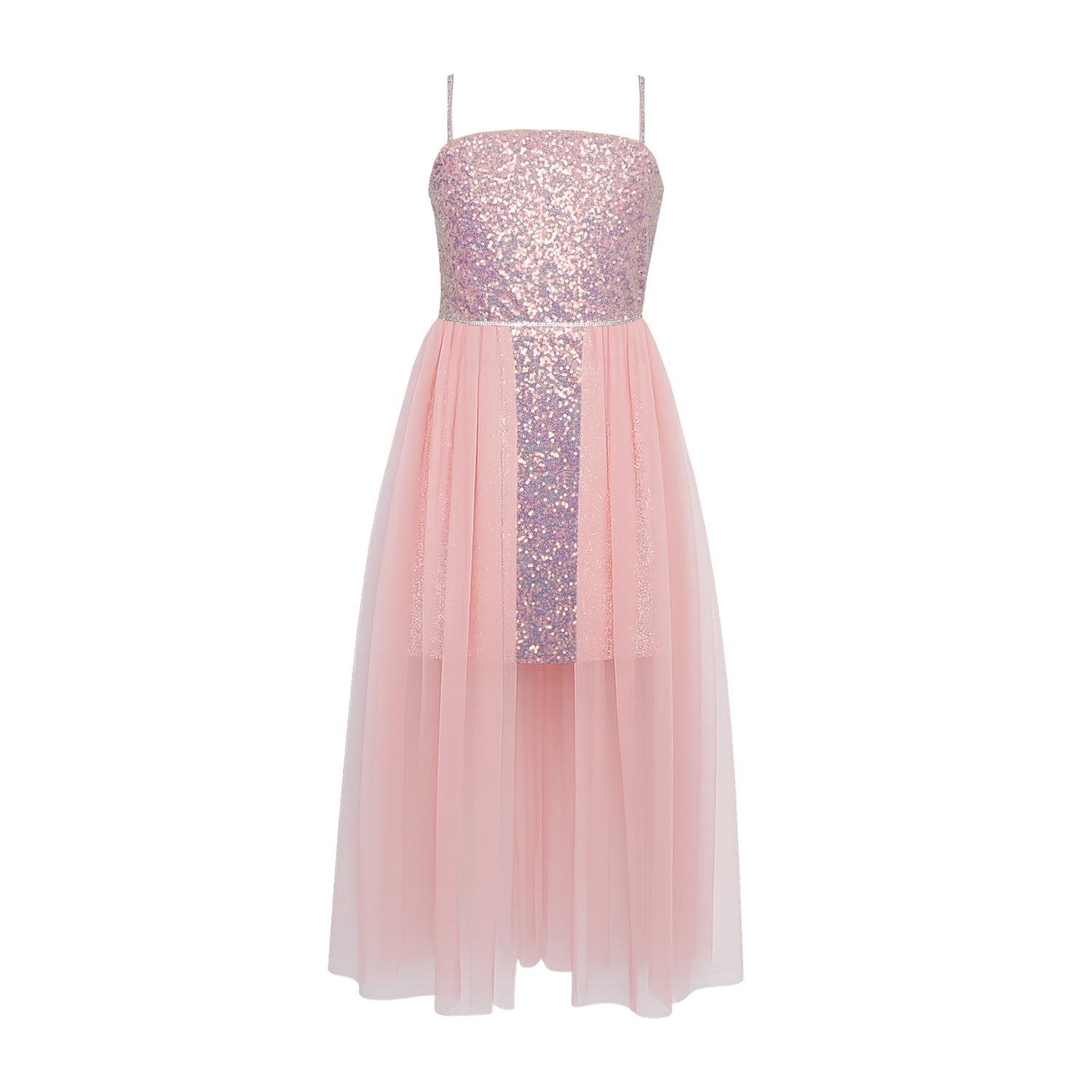 Lilt Big Kid Girls Sleeveless Maxi Dress