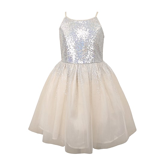 Lilt Big Kid Girls Sleeveless Fit + Flare Dress