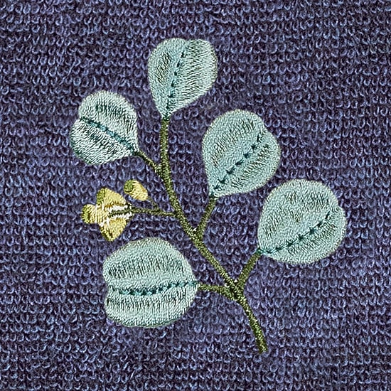 Linum Home Textiles Botanica 2-pc. Embellished Fingertip Towel