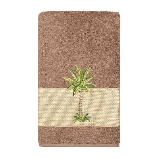 Linum Home Textiles Colton Embellished 3-pc. Bath Towel Set