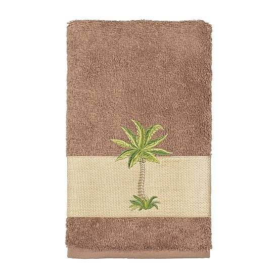 Linum Home Textiles Colton Embellished 3-pc. Bath Towel Set