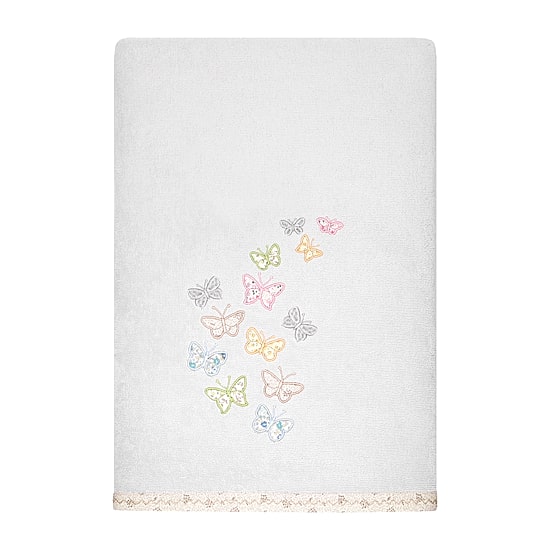 Linum Home Textiles Mariposa Embellished 4-pc. Bath Towel Set