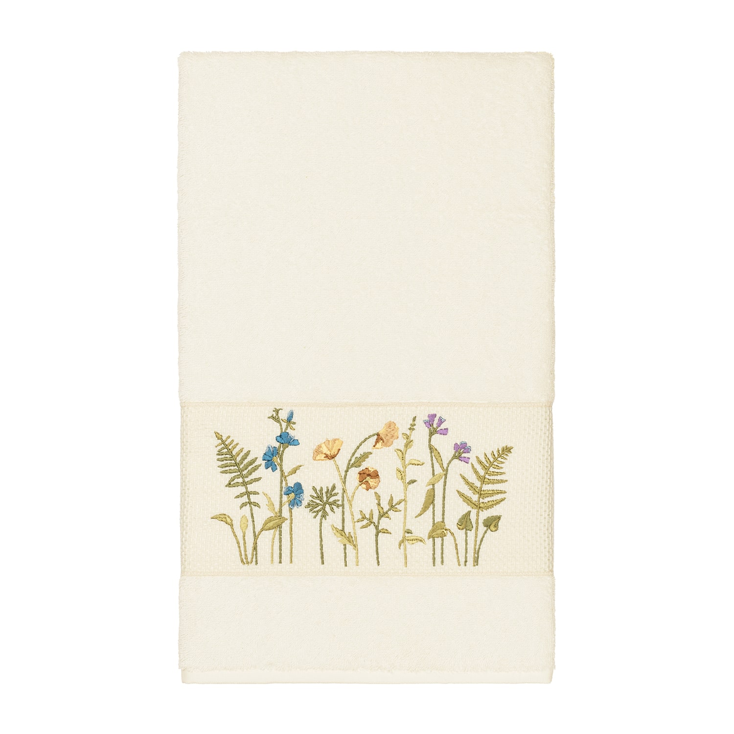 Linum Home Textiles Serenity Embellished 3-pc. Bath Towel Set