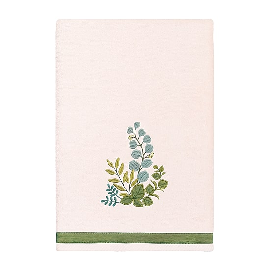 Linum Home Textiles Botanica Embellished 4-pc. Bath Towel Set