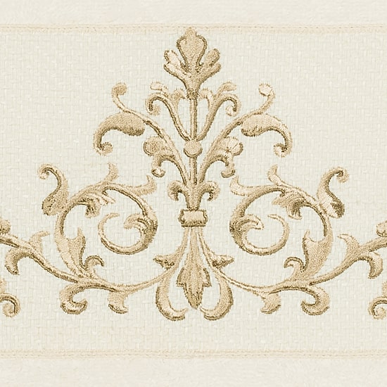 Linum Home Textiles Scarlet Embellished Scroll Bath Towel