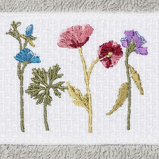 Linum Home Textiles Serenity 2-pc. Embellished Washcloth