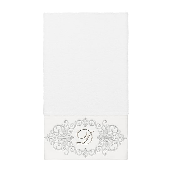 Linum Home Textiles Monica Silver Embellished 3-pc. Bath Towel Set