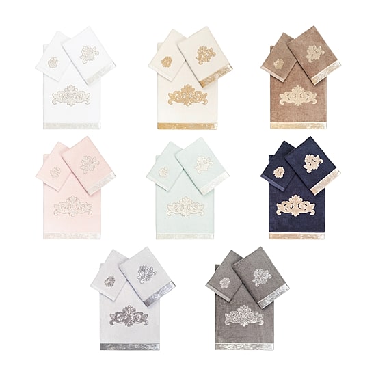 Linum Home Textiles May Embellished 3-pc. Bath Towel Set