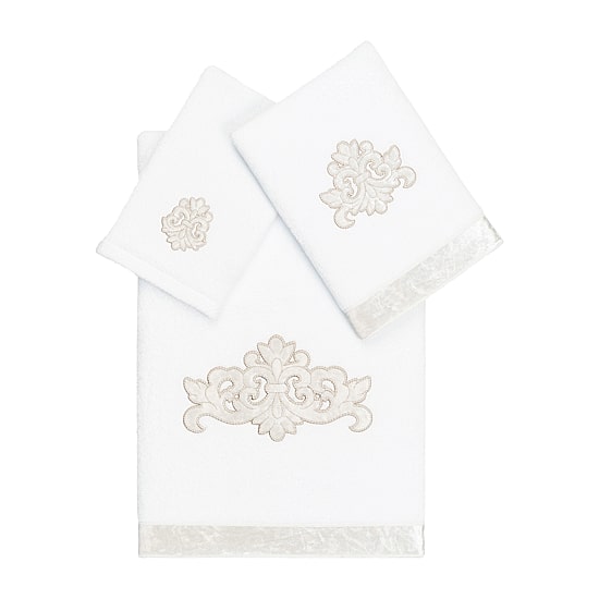 Linum Home Textiles May Embellished 3-pc. Bath Towel Set