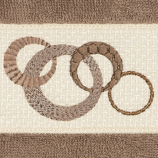 Linum Home Textiles Annabelle 2-pc. Embellished Washcloth