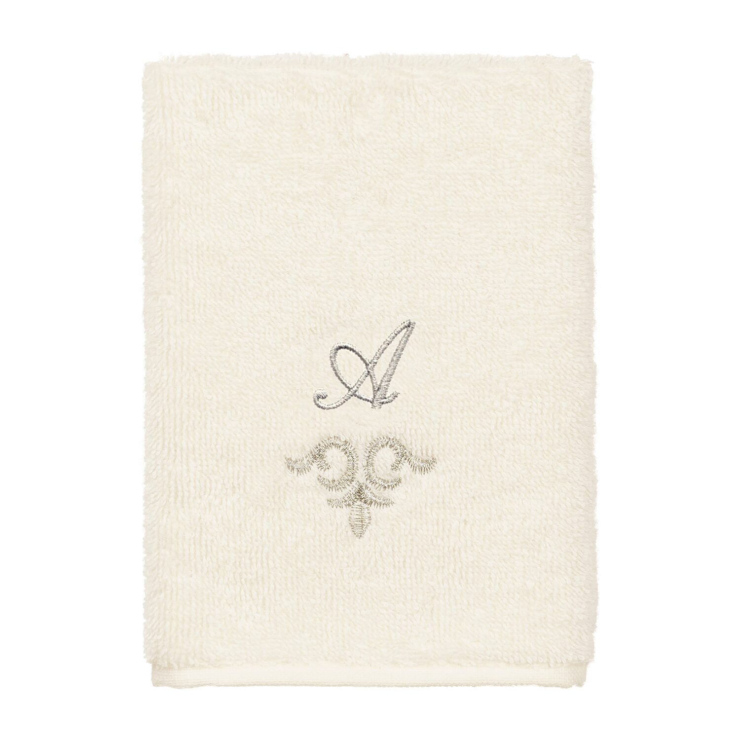 Linum Home Textiles Monica Silver Embellished -pc. Bath Towel Set
