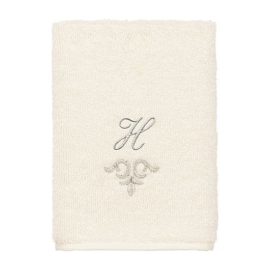 Linum Home Textiles Monica Silver Embellished 3-pc. Bath Towel Set