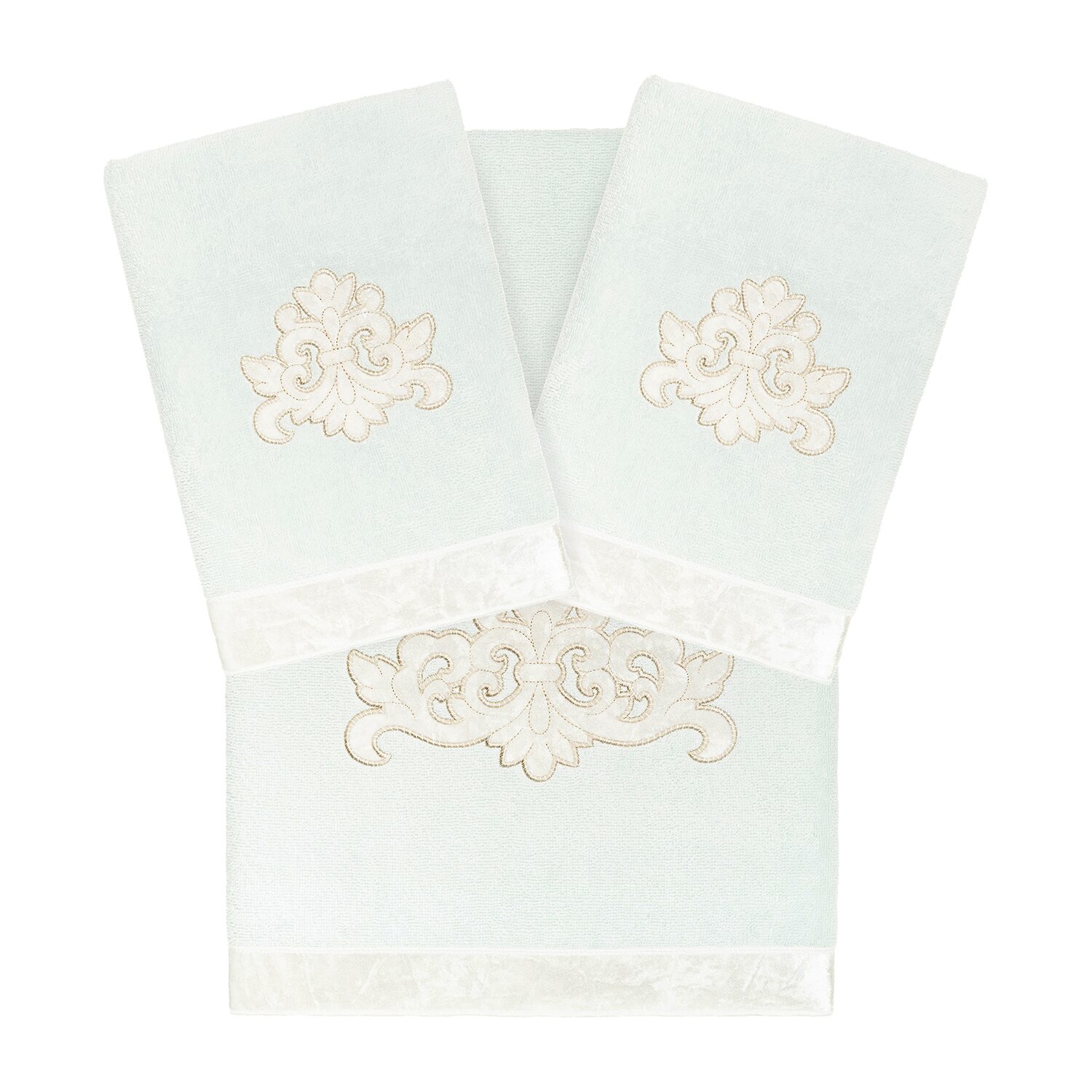 Linum Home Textiles May Embellished -pc. Bath Towel Set