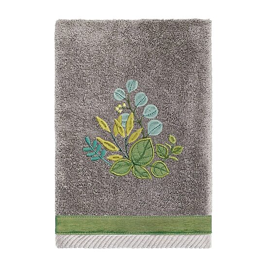 Linum Home Textiles Botanica Embellished 3-pc. Bath Towel Set