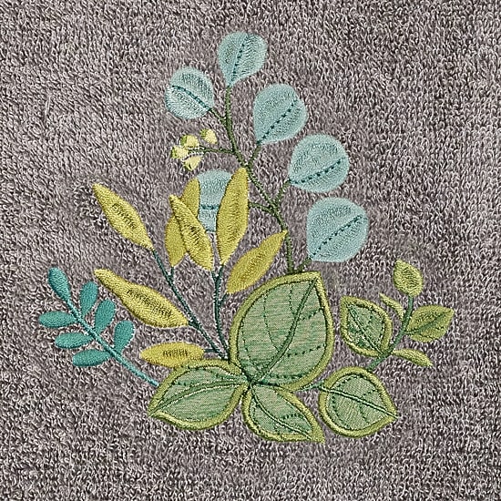 Linum Home Textiles Botanica 2-pc. Embellished Hand Towel