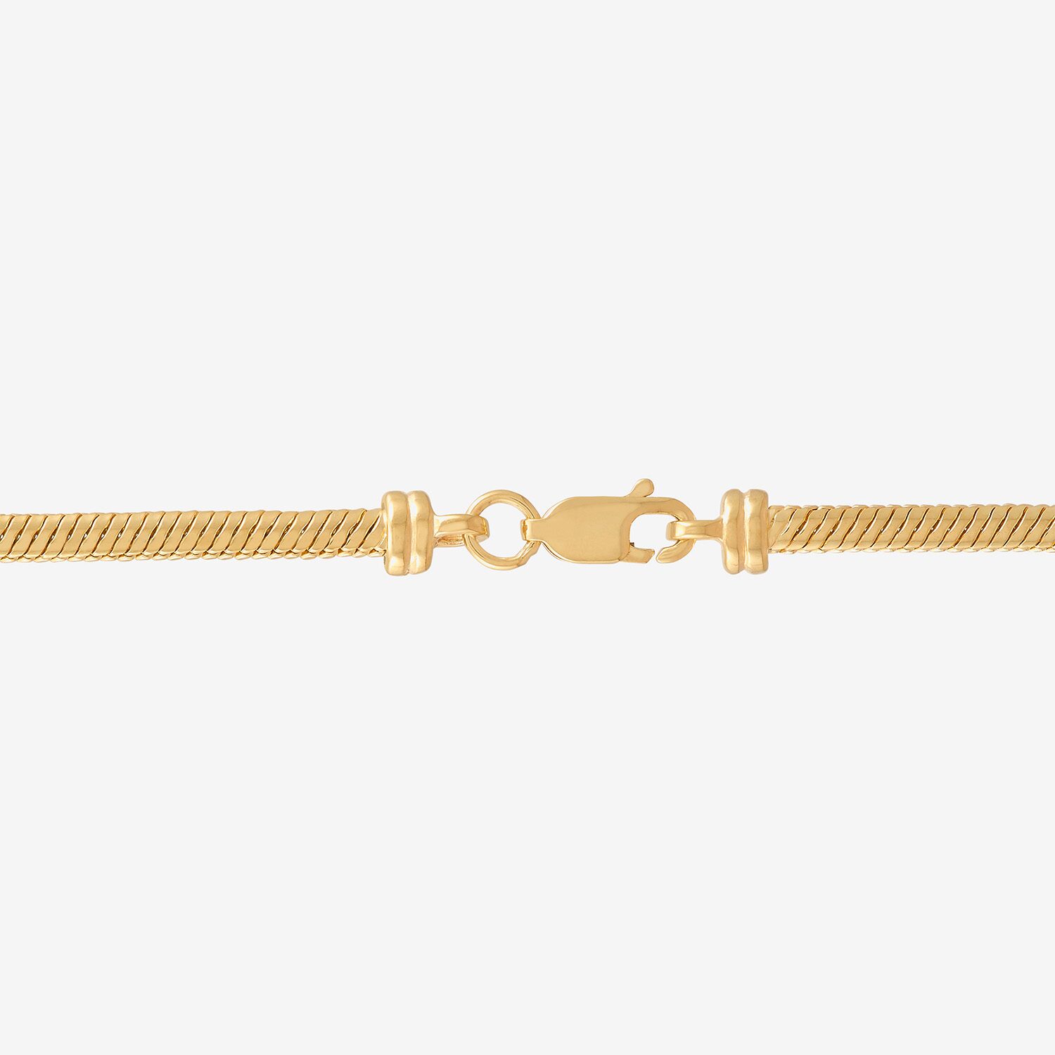 Made in Italy Womens 14K Gold 18 Inch Snake Chain Necklace