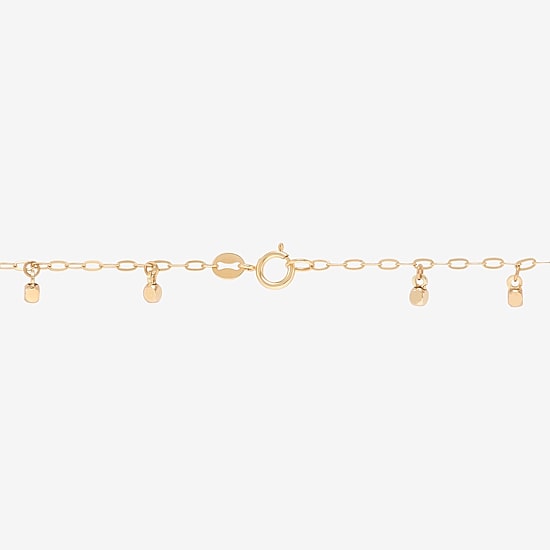 Gold Addiction Womens 10K Gold Charm Bracelet