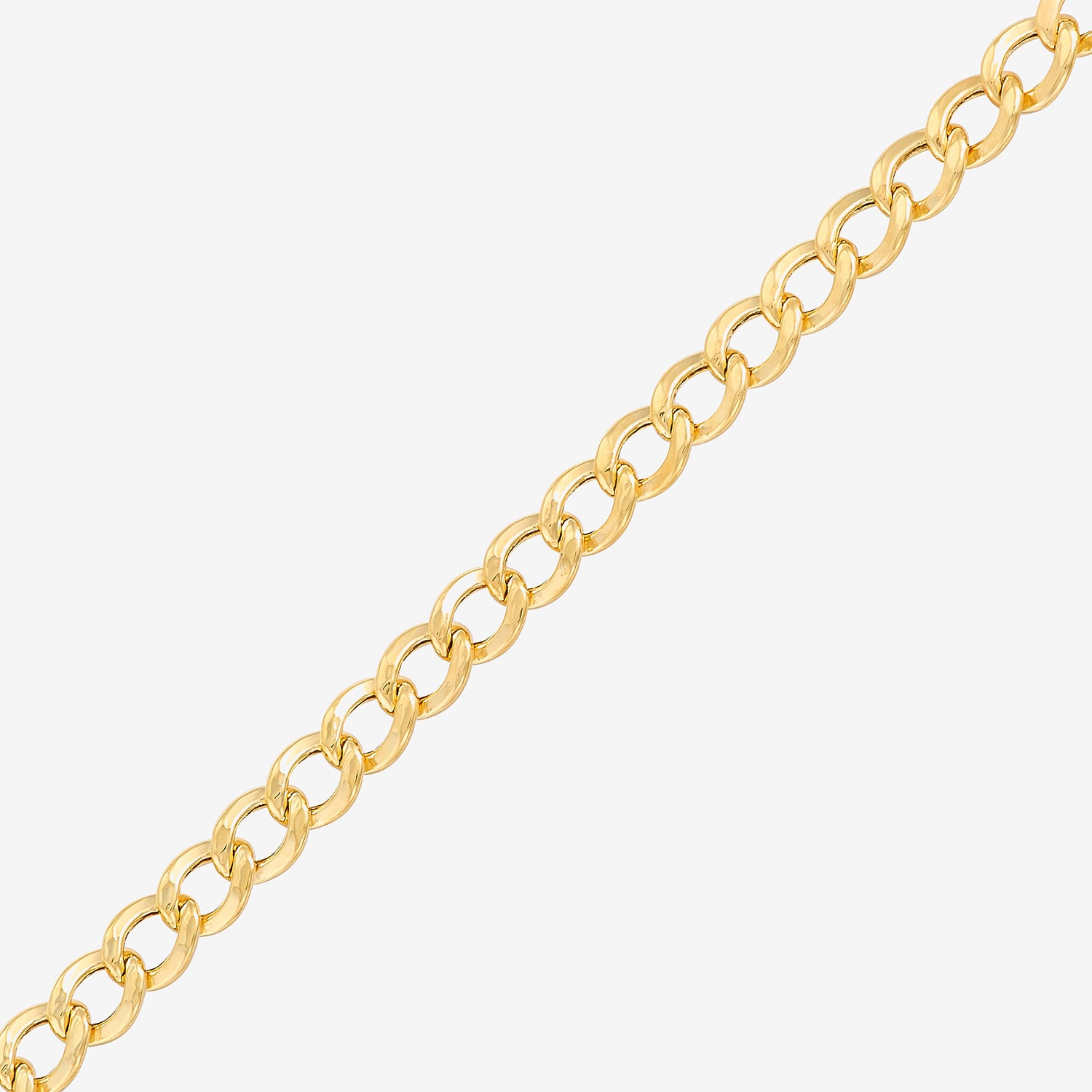Bonded Brilliance Womens 14K Gold Bonded With Sterling Silver 18 Inch Chain Necklace