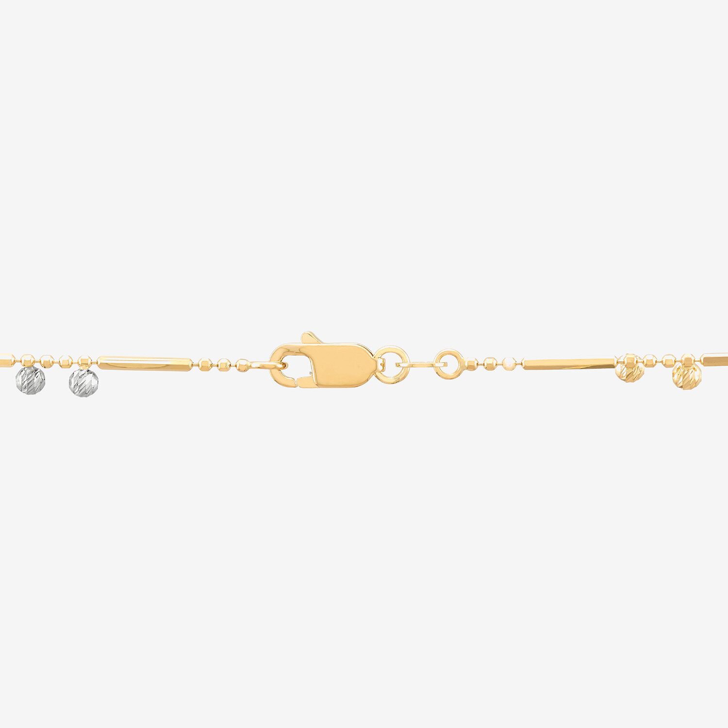 Womens 14K Gold 18 Inch Link Chain Necklace