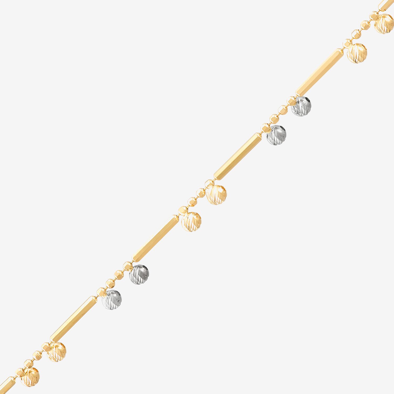 Womens 14K Gold 18 Inch Link Chain Necklace