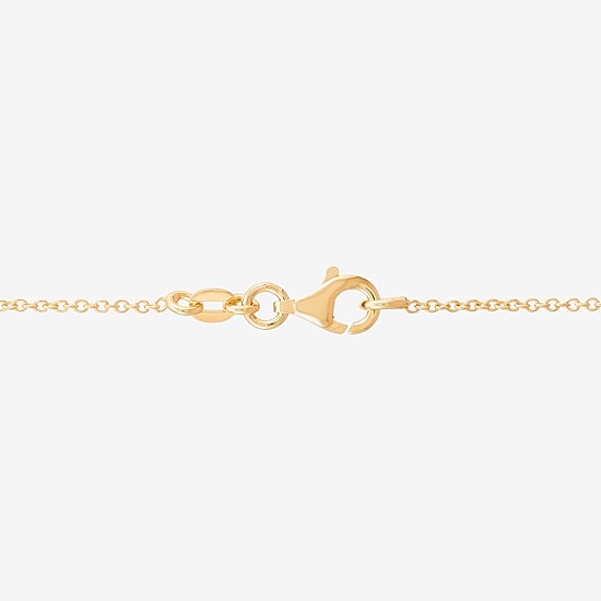 Made in Italy Womens 14K Gold 18 Inch Pendant Necklace