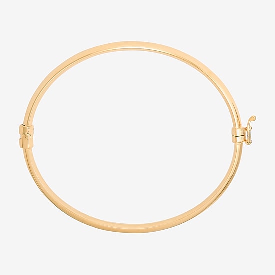 Silver Addiction Womens 14K Gold Over Silver Bangle Bracelet