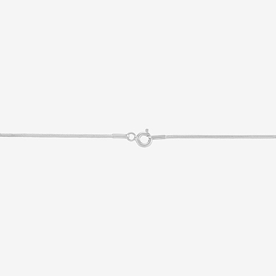 Made in Italy Womens Sterling Silver 24 Inch Snake Chain Necklace