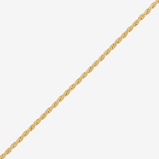 Made in Italy Womens Sterling Silver 20 Inch Rope Chain Necklace