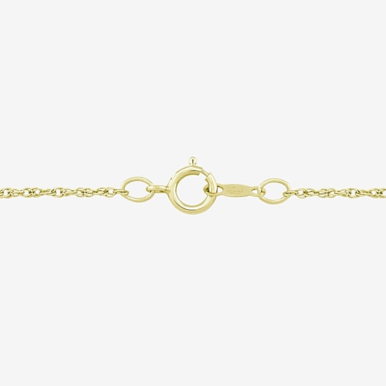 (H-I / Si1) Womens 1/4 CT. T.W. Lab Grown White Diamond 14K Gold Over Silver Round 18 Inch Pendant Necklace
