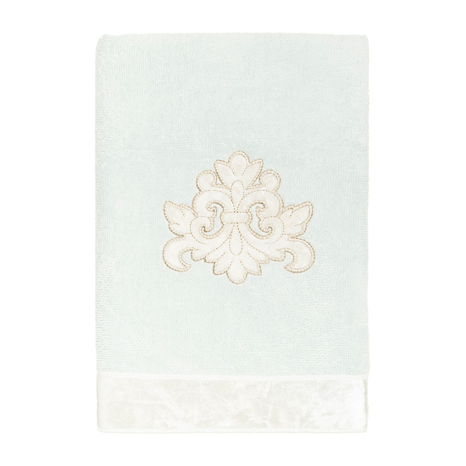 Linum Home Textiles May 2-pc. Embellished Hand Towel