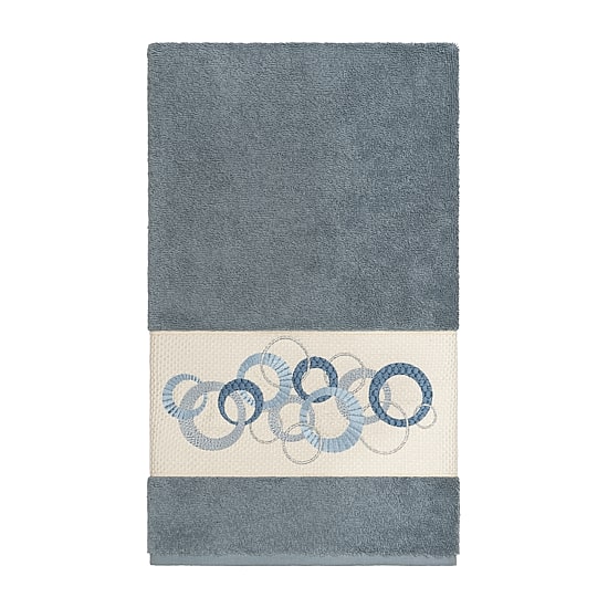 Linum Home Textiles Annabelle Embellished Bath Towel Set