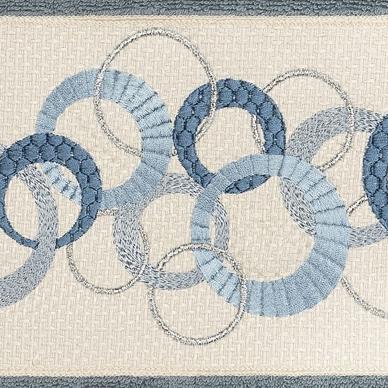Linum Home Textiles Annabelle Embellished Bath Towel Set