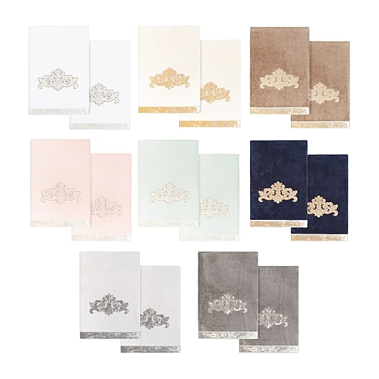 Linum Home Textiles May Embellished 2-pc. Bath Towel Set