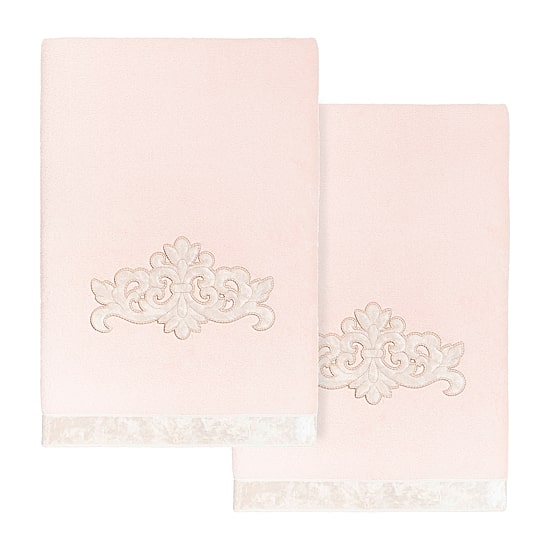 Linum Home Textiles May Embellished 2-pc. Bath Towel Set