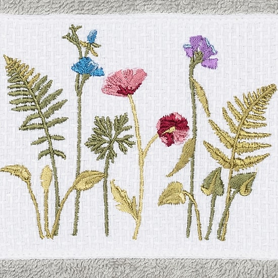 Linum Home Textiles Serenity Embellished Hand Towel