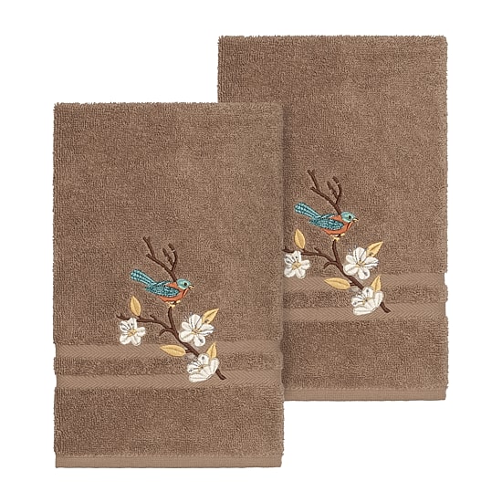 Linum Home Textiles Springtime 2-pc. Embellished Hand Towel