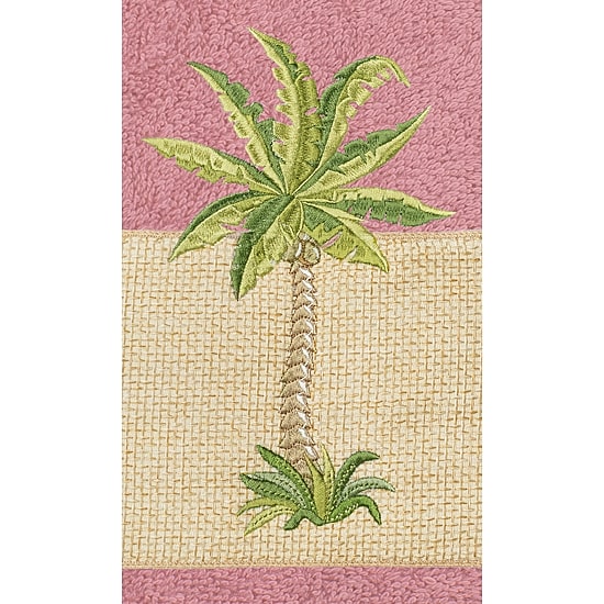 Linum Home Textiles Colton 2-pc. Embellished Hand Towel