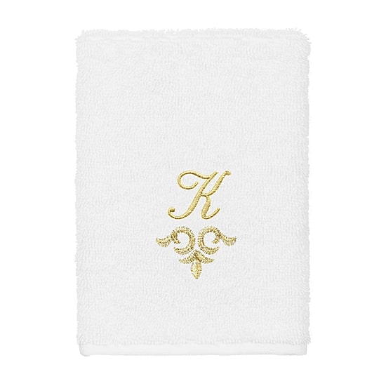 Linum Home Textiles Monica Gold Embellished 3-pc. Bath Towel Set
