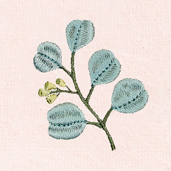 Linum Home Textiles Botanica Embellished 3-pc. Bath Towel Set