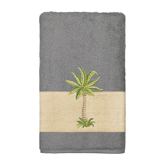 Linum Home Textiles Colton Embellished 3-pc. Bath Towel Set