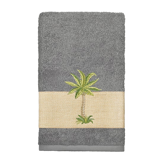 Linum Home Textiles Colton Embellished 3-pc. Bath Towel Set