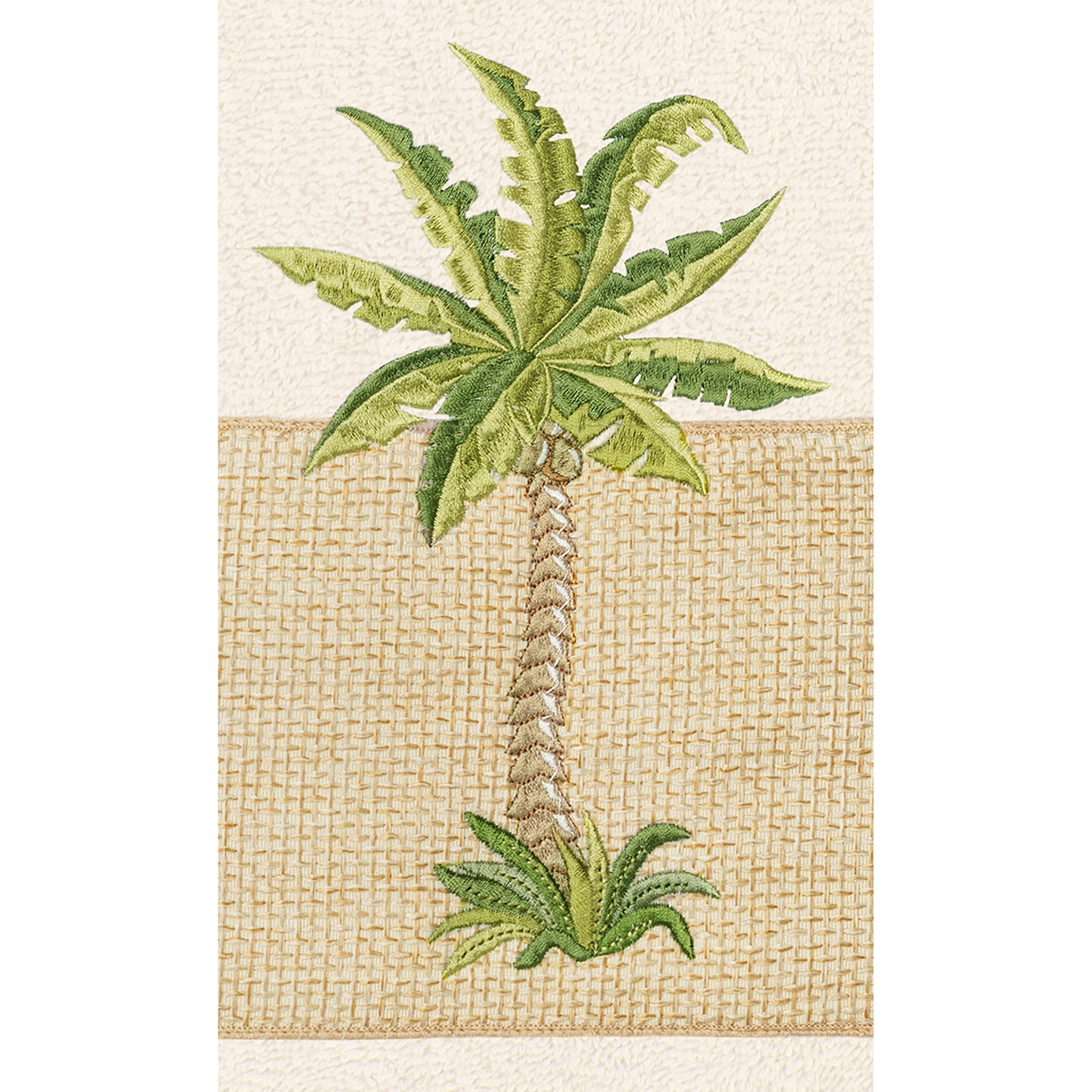 Linum Home Textiles Colton Embellished 3-pc. Bath Towel Set