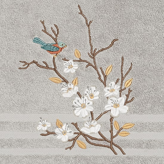 Linum Home Textiles Springtime Embellished 2-pc. Bath Towel Set