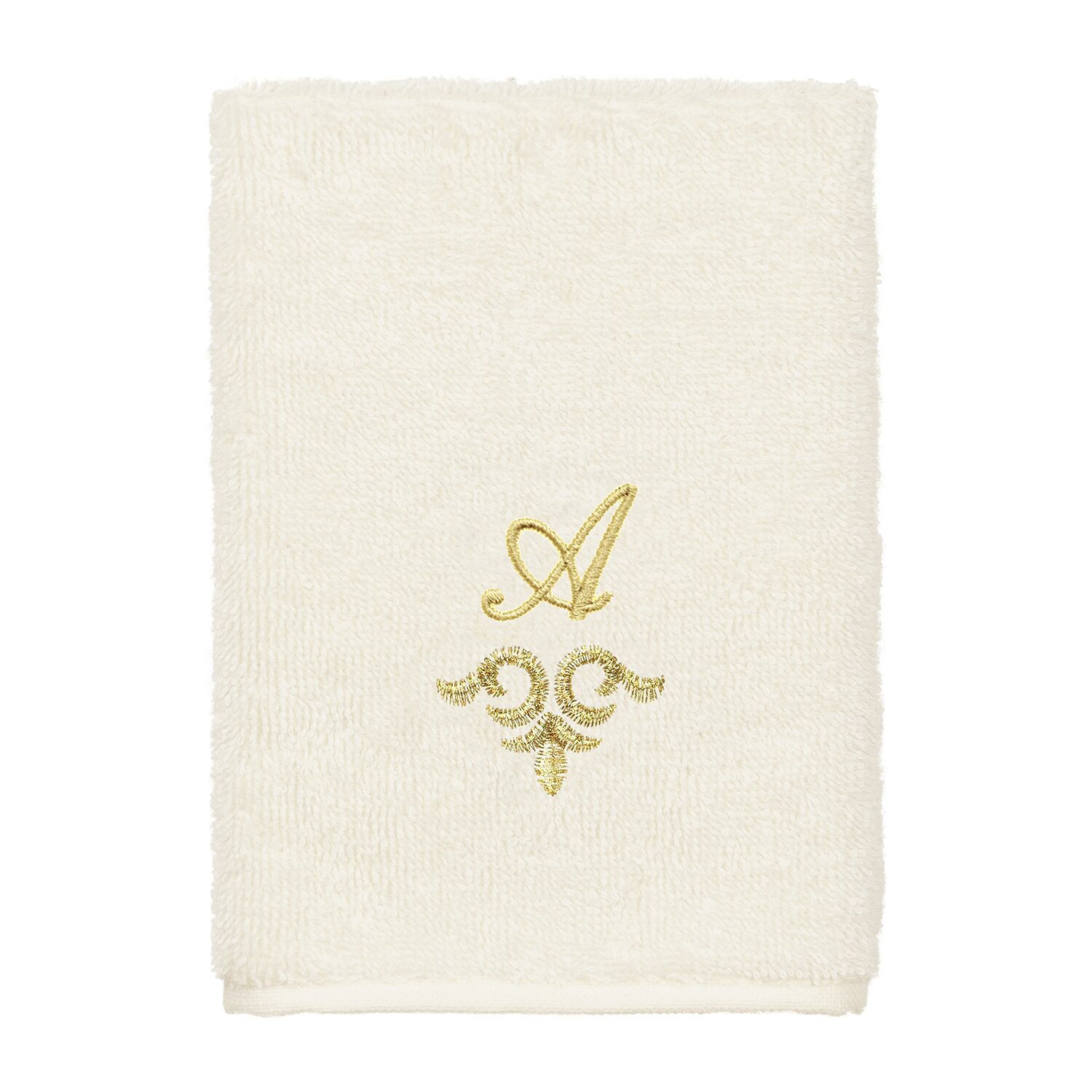 Linum Home Textiles Monica Gold Embellished -pc. Bath Towel Set