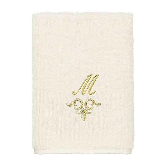 Linum Home Textiles Monica Gold Embellished 3-pc. Bath Towel Set