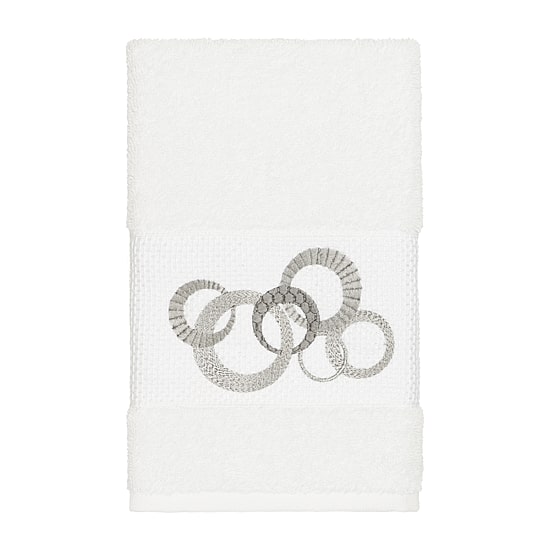 Linum Home Textiles Annabelle Embellished 3-pc. Bath Towel Set