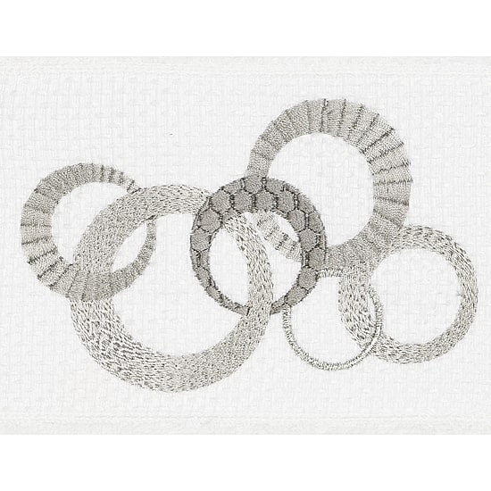 Linum Home Textiles Annabelle Embellished 3-pc. Bath Towel Set