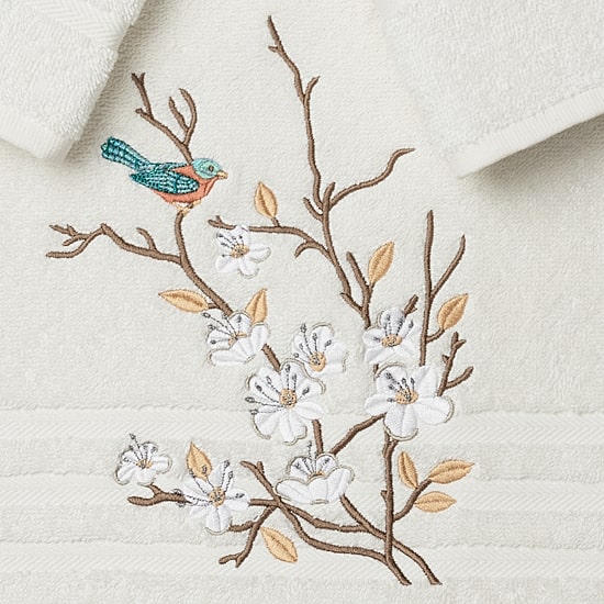 Linum Home Textiles Springtime Embellished 3-pc. Bath Towel Set